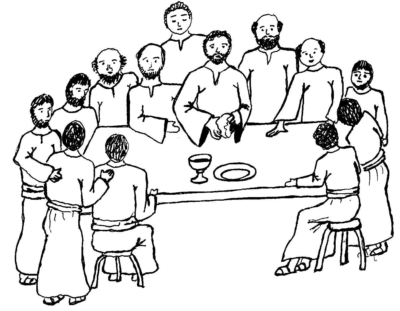 free christian clip art lord's supper - photo #42
